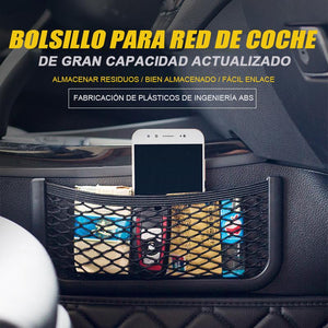 Bolsa de malla portátil para coche