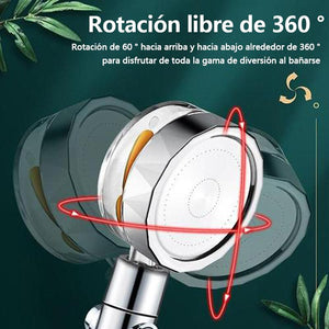 CABEZAL DE DUCHA DE 360 °