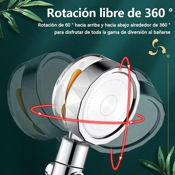 CABEZAL DE DUCHA DE 360 °