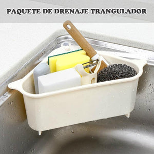 Almacenamiento de Triángulo del Lavabo