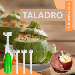 Taladro de verduras estilo martillo