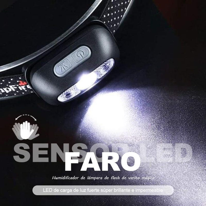 Linterna frontal LED