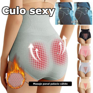 Braguita elástica de cintura alta sin costuras