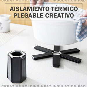 Almohadilla de aislamiento térmico plegable creativa