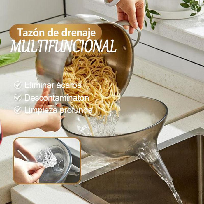 Recipiente de drenaje multifuncional