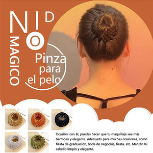 Accesorios para el cabello nidos de pájaros perezosos