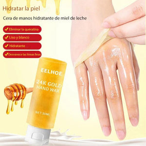 Máscara de mano de miel dorada - Compre 1 obtenga 1 gratis (2 piezas)