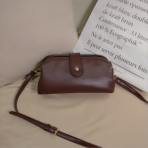 Bolso bandolera mini de cuero