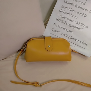 Bolso bandolera mini de cuero