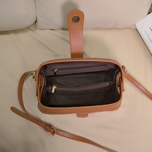 Bolso bandolera mini de cuero