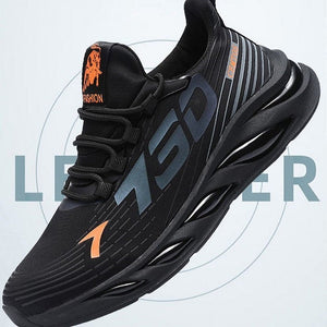 Zapatillas transpirables con cordones para hombre