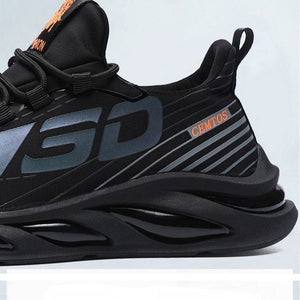 Zapatillas transpirables con cordones para hombre
