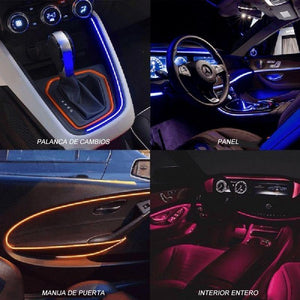 Iluminación LED para salpicadero de automóviles