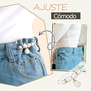 Pin de perla para cambiar el tamaño del pantalón (4 piezas)
