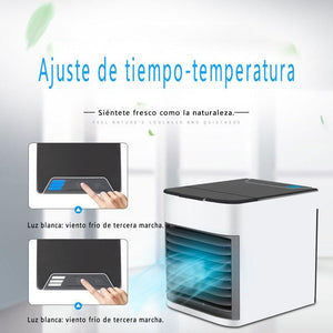 Mini Ventilador Móvil de Aire Condicionado USB 3 en 1
