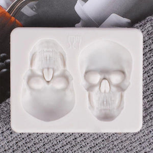 Molde para Pastel de Calavera 3D