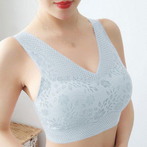 Sujetador fino transpirable con espalda hermosa sexy