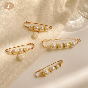 Pin de perla para cambiar el tamaño del pantalón (4 piezas)