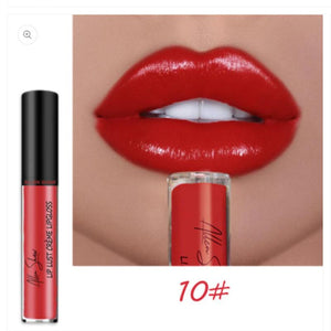 Brillo de Labio Impermeable de 12 Colores