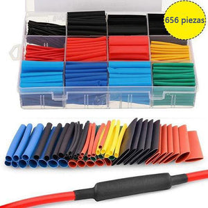 Tubo Termorretráctil 328 Piezas Y 656 Piezas