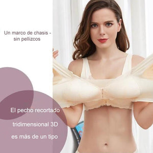 Sujetador Transpirable con Cierre Frontal