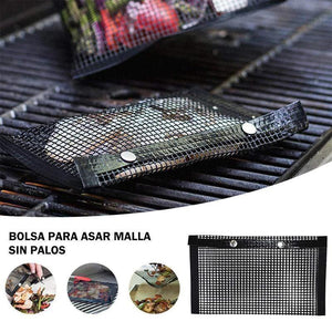 Bolsas Reutilizables de Rejilla Antiadherentes de Malla para Barbacoa