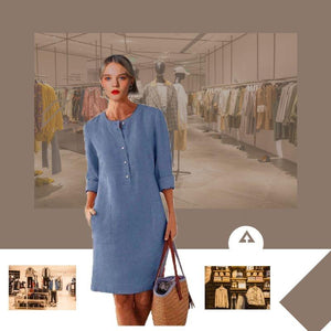 Vestido de Lino "Adelia"