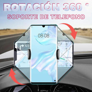 Soporte para teléfono multifuncional para salpicadero de coche