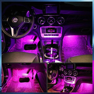 Mini luces de decoración de coche