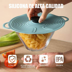 Tapas de conservación de sellos de contenedores