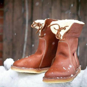 Botas con forro polar impermeable