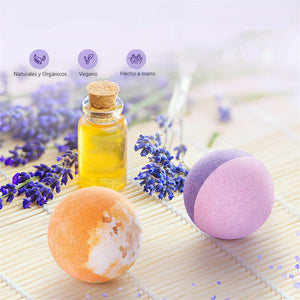 Bola de bomba de baño de lujo (entrega aleatoria de colores)