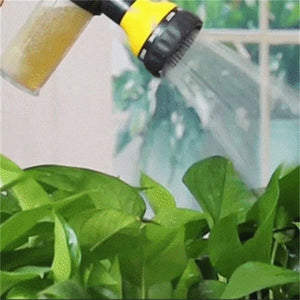 Pistola de riego para regar flores