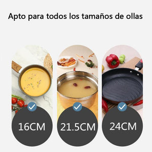 Tapa de Silicona de Evitar el Desbordamiento