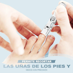 Cortaúñas portátil anti salpicaduras de bloqueo automático
