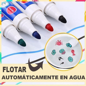 Pintura al agua mágica