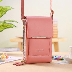 Bolso elegante del teléfono celular de la pantalla táctil