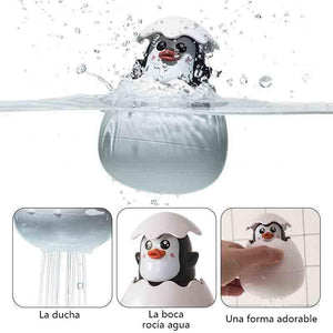 JUGUETE ROCIADOR BAÑO BEBÉ