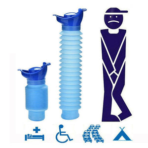 Botella de Bolsillo Plegable: Su Urinario en el Automóvil