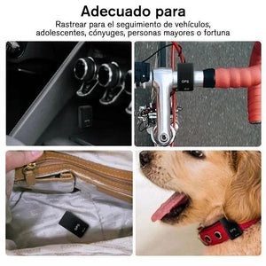 Mini Localizador Magnético de GPS, Antirrobo Mini GPS Rastreador