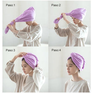 Gorro de Pelo, Seco Rápido
