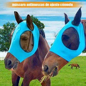 Máscara Equina de Malla Anti-mosca