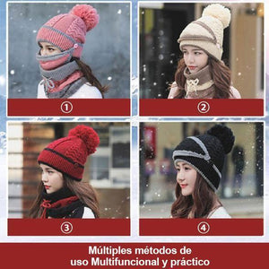 Juego de Bufandas de Invierno para Mujeres
