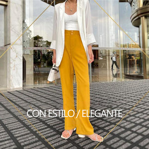 Pantalones sueltos casuales de longitud completa para mujer