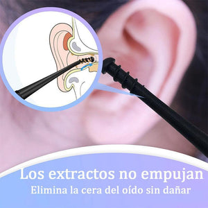Micro-Bristle Limpiador de Oídos Reutilizable