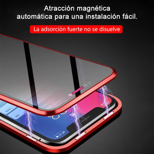 Funda Protectora con Pantalla Anti-Espía para iPhone (Cara Doble)