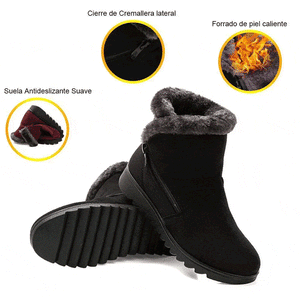 Bota Caliente de Invierno, 3 Colores