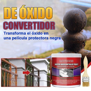 Removedor base agua para metales oxidados