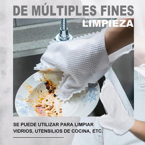 Guantes de recogida de polvo tejidos