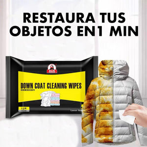 TOALLITAS PARA LIMPIAR TUS ZAPATOS, BOLSOS, CHAQUETAS DE CUERO